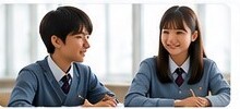 中学部で学ぶ生徒